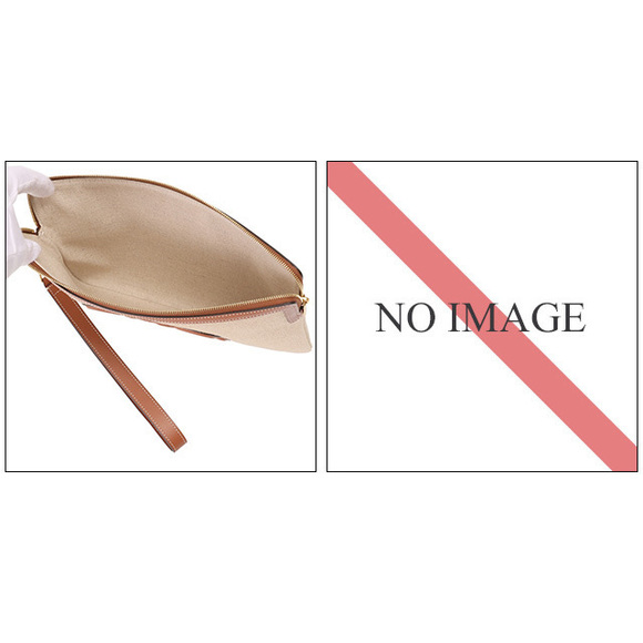 CELINE Small Pouch with Strap Triomphe Clutch Brown - Picture 3 of 3